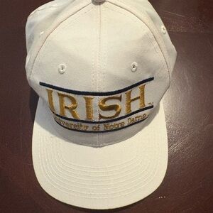 The Game White and Green 'IRISH' Embroidered Baseball Cap